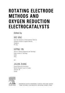 RotatingElectrodeMethodsandOxygenReductionEl