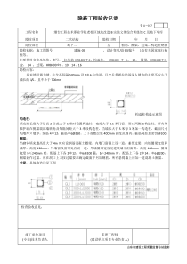 隐蔽工程验收记录-二次结构、植筋、钢丝网