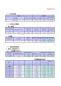 等截面悬链线圬工拱桥计算程序