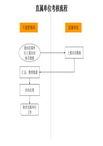 直属单位考核流程