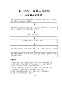 神经内科日常入院工作流程