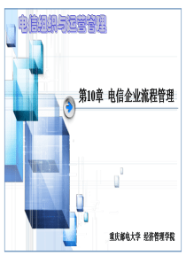 第10章电信企业流程管理