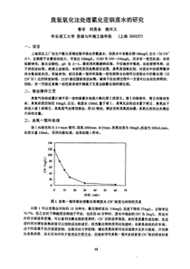 臭氧氧化法处理氰化亚铜废水的研究