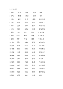 给下列加点字注音