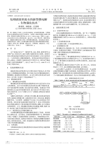 处理硝基苯废水的新型微电解生物强化技术1