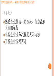 管理信息系统6-企业流程