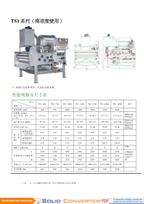 带式压滤机型号