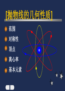 抛物线的几何性质(二)最新版