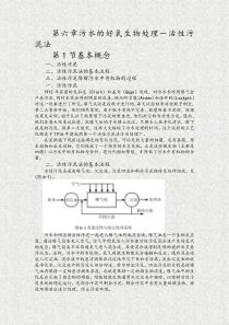 第六章污水的好氧生物处理活性污泥法