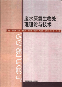 废水厌氧生物处理理论与技术