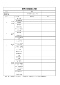 抹灰工程检查表