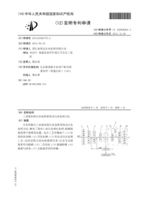 工业废水的污水处理系统及污水处理方法