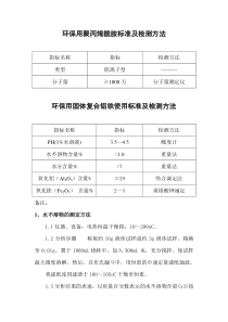 环保用聚丙烯酰胺标准及检测方法