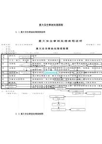 重大安全事故处理流程