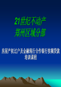 银行贷款政策及过户流程(初始化)[081225李磊]