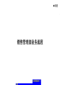 销售管理部业务流程（PPT 24页）