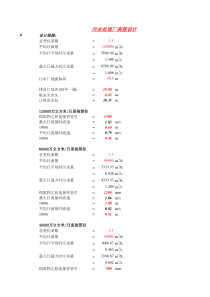 污水处理厂高程计算