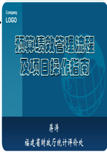 预算绩效管理流程及项目操作指南