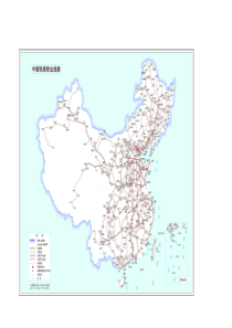 中国铁路详细地图