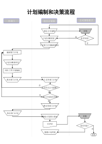 电力行业-计划编制和决策流程