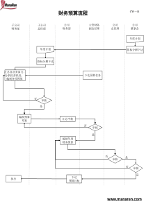 电力行业-财务预算流程