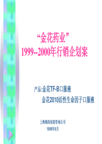 21金花1999-XXXX企划案