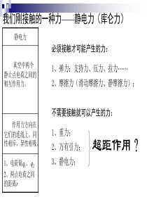 高中物理选修3-1电场强度课件-很好的课件哦