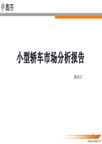 10年中国小车型分析报告