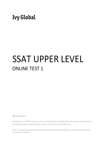 ssat-upper-level-test-1