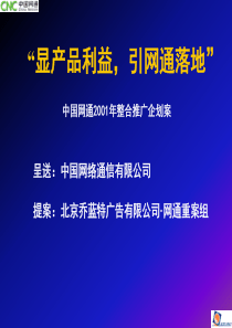 中国网通整合推广企划案