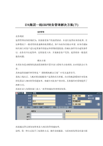 DX集团一线ERP财务管理解决方案(下）(doc 9)