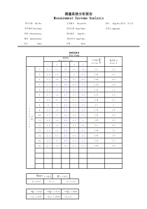 MSA测量系统分析报告五性