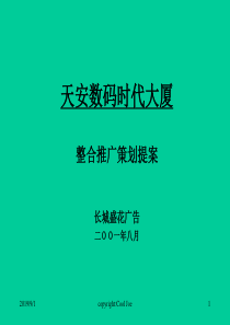 天安数码时代大厦整合推广企划案