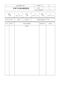 环保不合格品管理规定