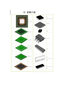IC封装大全及世界各大品牌