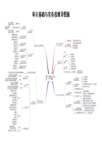 审计基础与实务思维导图版