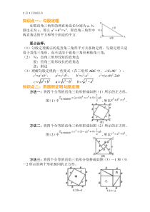 勾股定理基础知识点