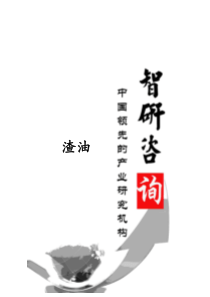 XXXX-2019年中国渣油市场深度调查与市场竞争态势报告