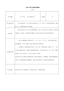 —2018青岛版数学四年级上册全册教案