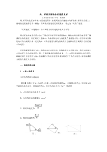 绳、杆相关联物体的速度求解