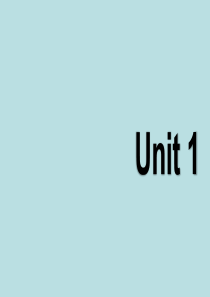 牛津译林版八年级英语上册Unit1-Welcome-to-the-unit课件