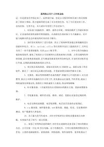 某网络公司个人年终总结