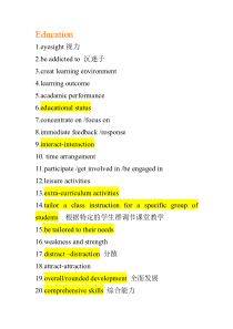 雅思写作分类词汇表