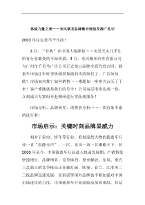 东风乘龙品牌整合规划及推广札记(DOC 13)