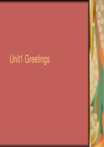 Unit1-Greetings1