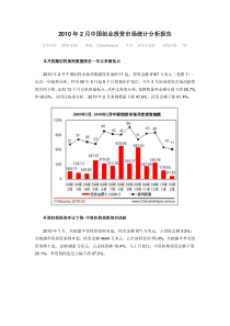 XXXX年2月中国创业投资市场统计分析报告