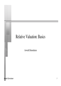 Relative-Valuation