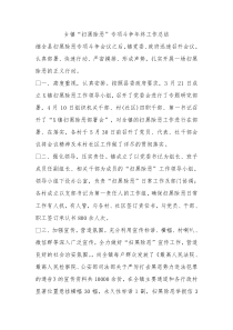 乡镇扫黑除恶专项斗争年终工作总结