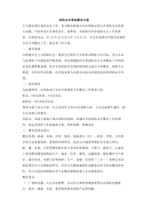 消防安全事故整治方案