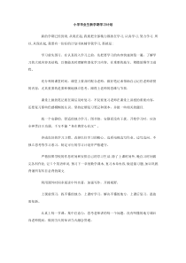 小学毕业生新学期学习计划